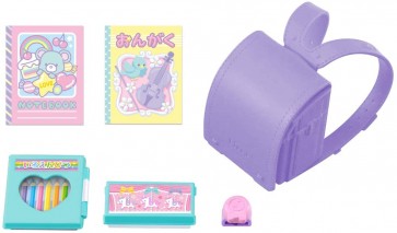 TAKARA TOMY Licca-chan LG-09 Fashionable School Bag Set  , TAK62667, by TAKARA TOMY