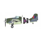 Tamiya 1/48 Kessakuki Series Grumman FM-1 Wildcat / Martlet Mk.V, TAM11263, by TAMIYA
