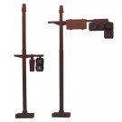 Fujimi 1/24 The Signal Set Special Edition (Vehicle Signal / Crosswalk Signal, Brown Color)   , FUJ16556, by FUJIMI