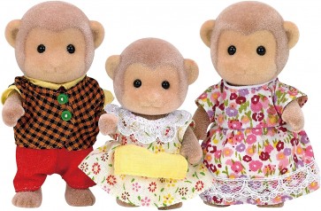 Epoch Sylvanian Families - Monkey Family  , EPC44706, by Epoch