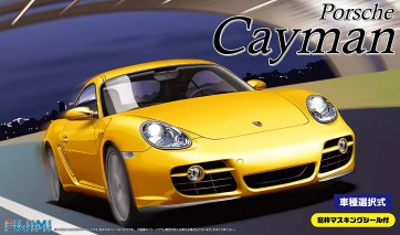 Fujimi 1/24 Real Sports Car Series No.20 Porsche Cayman / Cayman S Plastic Model w/Window Frame Masking Sticker  , FUJ26227, by FUJIMI