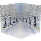 PLM Dioramansion 200: Cherry Blossom Road (Winter), PEL42810, by PLM