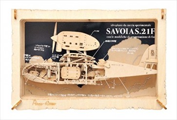 ENSKY studio ghibli Porco Rosso: Paper Theater Savoia S.21F, ENS96516, by ENSKY