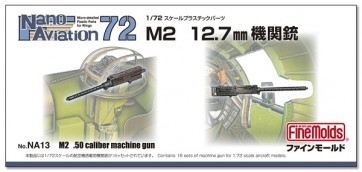 Fine Molds 1/72 M2 12.7 mm machine gun  , FIN40131, by Fine Molds