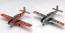 Platz 1/144 Air Self Defense Force T-34 Mentor (2 sets)  , PLZ24838, by PLATZ