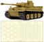 Platz 1/35 Girls und Panzer the Movie Tiger I Kuromorimine Girls High School w/Wheel Masking Sheet,  , PLZ76417, by PLATZ