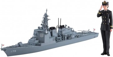Hasegawa 1/700 Hasegawa Limited Series JMSDF DEFENSE DESTROYER MYOKO W/FEMALE SELF-DEFENSE OFFICIAL FIGURE  , HAS22527, by HASEGAWA