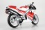 Aoshima SKYNET 1/12 Complete Motorcycle Model Honda NSR250R '89 Ross White x Fighting Red, AOS12137, by AOSHIMA