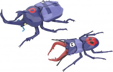 Fujimi Jiyuu Kenkyuu Series No.252 Yatterman Edition Rhinoceros Beetle Tonzura ver./Stag Beetle Dokurobee ver., FUJ71449, by FUJIMI