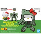 Bandai Hello Kitty/Zaku II [SD Gundam Cross Silhouette] , BAN10300, by BANDAI
