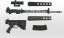 TOMYTEC 1/12 LittleArmory [LA087] AR18 Type, TMT23013, by TOMYTEC