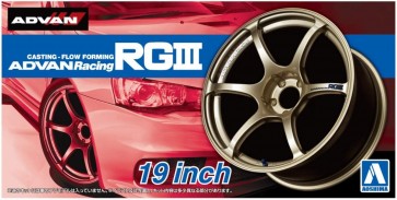 1/24 Advance Racing RG III 19 inch, AOS53294, by AOSHIMA