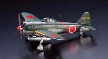 Aoshima 1/72 Kawanishi N1K-J Shiden 11 Type Kou 343rd Naval Air Group Fighter Squadron "Tsurugi"  , AOS51917, by AOSHIMA