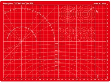 DOYUSYA Large Glass Cutting Mat Red, DYS17080, by DOYUSYA