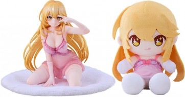 Solarain 1/6 A Certain Scientific Railgun T: Misaki Shokuhou: Negligee Ver. Figure & Plushie Set, SOL21370, by Solarain