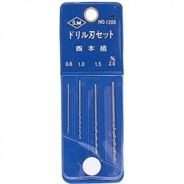 Mineshima Japan Drill set 4 pcs, MNS70282, by MINESHIMA