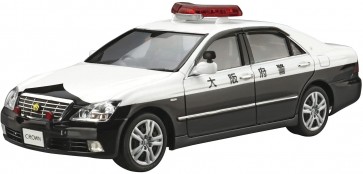 Aoshima 1/24 The Patrol Car No.3 Toyota GRS182 Crown Patrol Car Traffic Control '05  , AOS62838, by AOSHIMA
