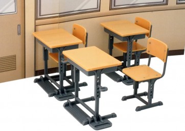 TOMYTEC 1/12 LittleArmory LD013 Specified Defense School Desk  , TMT82310, by TOMYTEC