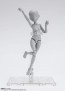 Bandai S.H.Figuarts Body-chan Ken Sugimori Edition DX SET (Gray Color Ver.), BAC21030, by BANDAI