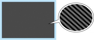 Fujimi Detail-up Series No.45 Carbon Decal (Twill Weave), FUJ17171, by FUJIMI