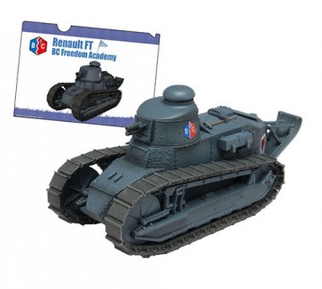 Platz 1/72 Girls und Panzer Renault FT BC Freedom High School [das Finale Part.3 Special Package Edition]  , PLZ75526, by PLATZ