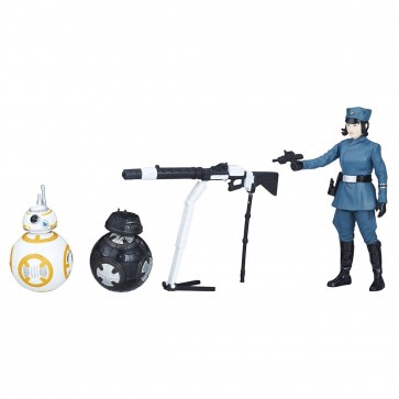 TAKARATOMY Star Wars: Basic Figure 3-Pack BB-8/BB-9E/Rose (First Order Ver.) , TAK11177, by TAKARA TOMY