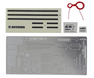 Aoshima 1/24 Lamborghini Countach LP400 Photo-Etched and Upgrad, AOS47439, by AOSHIMA