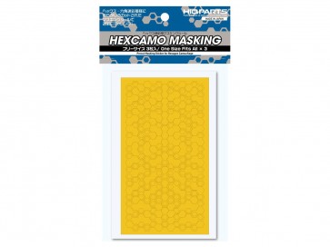 HI Q PARTS HEX CAMO MASKING STICKER (3PCS)  , HIQ78153, by HI Q PARTS