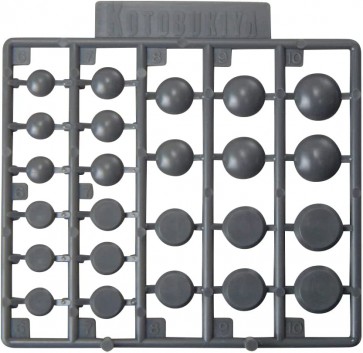 Kotobukiya Plastic Unit P107 Round Mold (Reissue), KBY48694, by KOTOBUKIYA