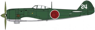 Hasegawa 1/48 Nakajima Ki84 Hayate [Frank] Prototype, HAS75672, by HASEGAWA