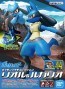 Bandai POKEMON PLAMO COLLECTION NO.44 SELECT SERIES RIOLU & LUCARIO , BAN02718, by BANDAI