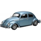 Aoshima 1/32 RakuPla Snap Kit No.20CU-SS Volkswagen Beetle Custom (Strato Silver), AOS68052, by AOSHIMA