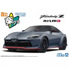 Aoshima 1/24 Raku-Pla Snap Car No.06-NG RZ34 FairladyZ NISMO 2024 NISMO Stealth Gray, AOS68380, by AOSHIMA