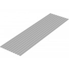 Wave Plastic Material (Gray) Shredded Board 1.0 x 6.0 mm 10pcs, WAV24869, by WAVE