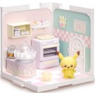 TAKARA TOMY Pokemon Poke Peace House Kitchen Milcery & Pikachu, TAK13857, by TAKARA TOMY