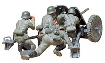 TAMIYA 1/35 MM 37 mm anti-tank gun, TAM35035, by TAMIYA
