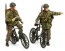 Tamiya 1/35 MM Series 333 British Army Airborne Soldier Bicycle Set , TAM53330, by TAMIYA