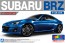 Aoshima 1/24 Prepaint Model SUBARU BRZ '12 WR Blue Mica , AOS10075, by AOSHIMA