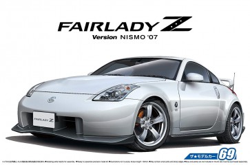 Aoshima 1/24 Nissan Z33 Fairlady Z Version Nismo 2007 , AOS55229, by AOSHIMA