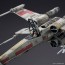 Bandai 1/72 X-wing fighter RED5 Star Wars: The Rise Of Skywalker , BAN15541, by BANDAI