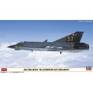 Hasegawa 1/72 Hasegawa Limited Series J35 DRAKEN SCANDINAVIAN DRAKEN  , HAS23307, by HASEGAWA
