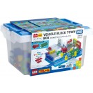 TAKARA TOMY Tomica Plarail Block Vehicle Block Town Box, TAK94862, by TAKARA TOMY