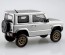 Aoshima 1/32 The Snap Kit No.8-SP4 Suzuki Jimny Custom Wheel (Silky Silver Metallic), AOS66812, by AOSHIMA