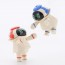 Hasegawa TINY MechatroMATE No.05 Cosmo Red & Cosmo Blue (Set of 2), HAS48173, by HASEGAWA