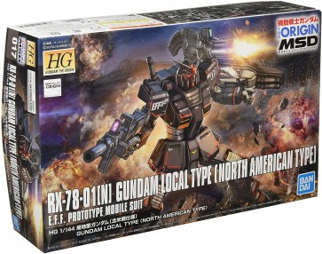 Bandai 1/144 HG local type Gundam (North American warfare specification) , BAN84287, by BANDAI