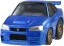 TAKARA TOMY ChoroQ Wild Speed Nissan Skyline GT-R BNR34, TAK06896, by TAKARA TOMY