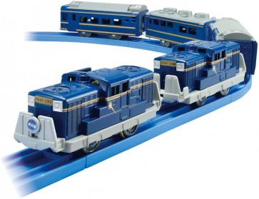 TAKARA TOMY Plarail Last Blue Train Hokutosei DD51 Double-headed Specification, TAK93296, by TAKARA TOMY