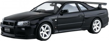 Aoshima 1/24 The Model Car No.SP8 Nissan BNR34 Skyline GT-R V-SPECII '02 Custom Wheel, AOS66959, by AOSHIMA