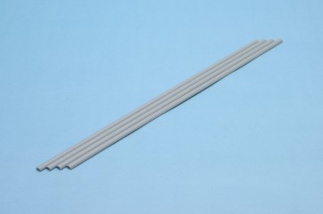 WAVE Half Circle Stick (Gray) 1.0-5.0mm Set of 5pcs plaatic maeterial, WAV23107, by WAVE