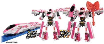 TAKARA TOMY SHINKANSEN HENKEI ROBO SHINKALION: DXS SHINKALION HELLO KITTY  , TAK52958, by TAKARA TOMY